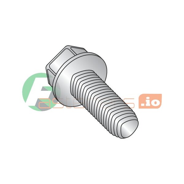 Newport Fasteners Thread Forming Screw, 1/4"-20 x 1/2 in, Plain Stainless Steel Hex Head Hex Drive, 1000 PK 400759 - main